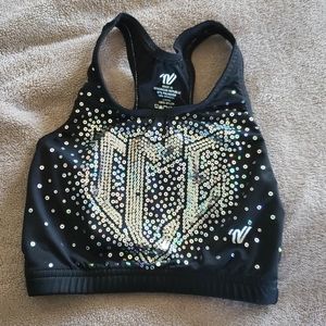 Black ICE sports bra